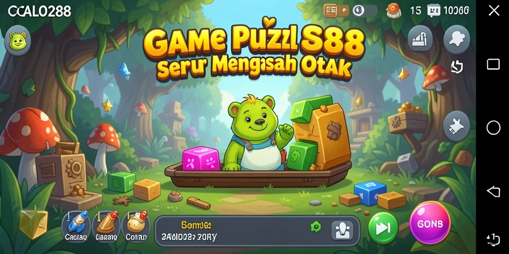 Tampilan gameplay menarik dari CALO288 dengan berbagai puzzle yang menantang.
