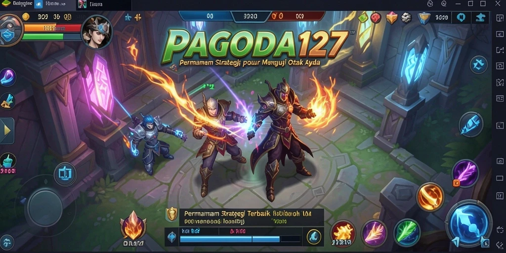 Tampilan gameplay <strong>PAGODA127</strong> yang dinamis dan penuh strategi.