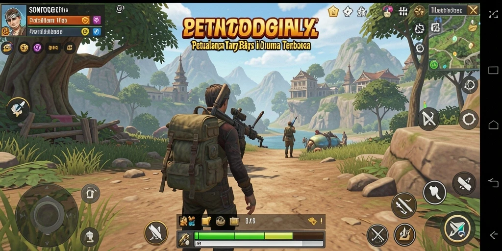 Tangkapan layar gameplay SONTOGEL di dunia terbuka yang menakjubkan.