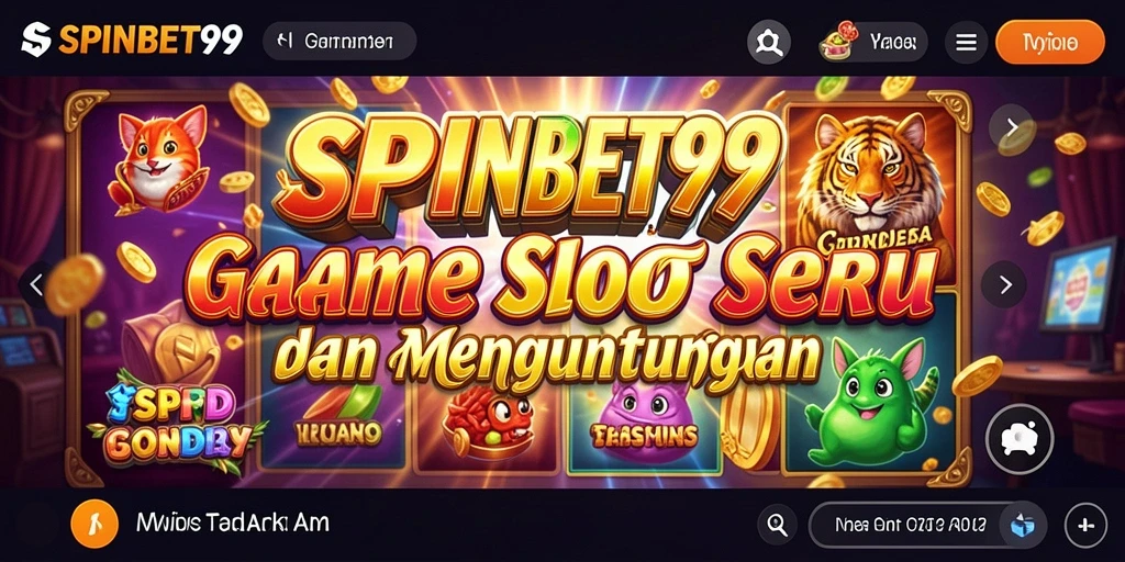 Screenshot gameplay SPINBET99 yang menampilkan putaran slot yang menarik.